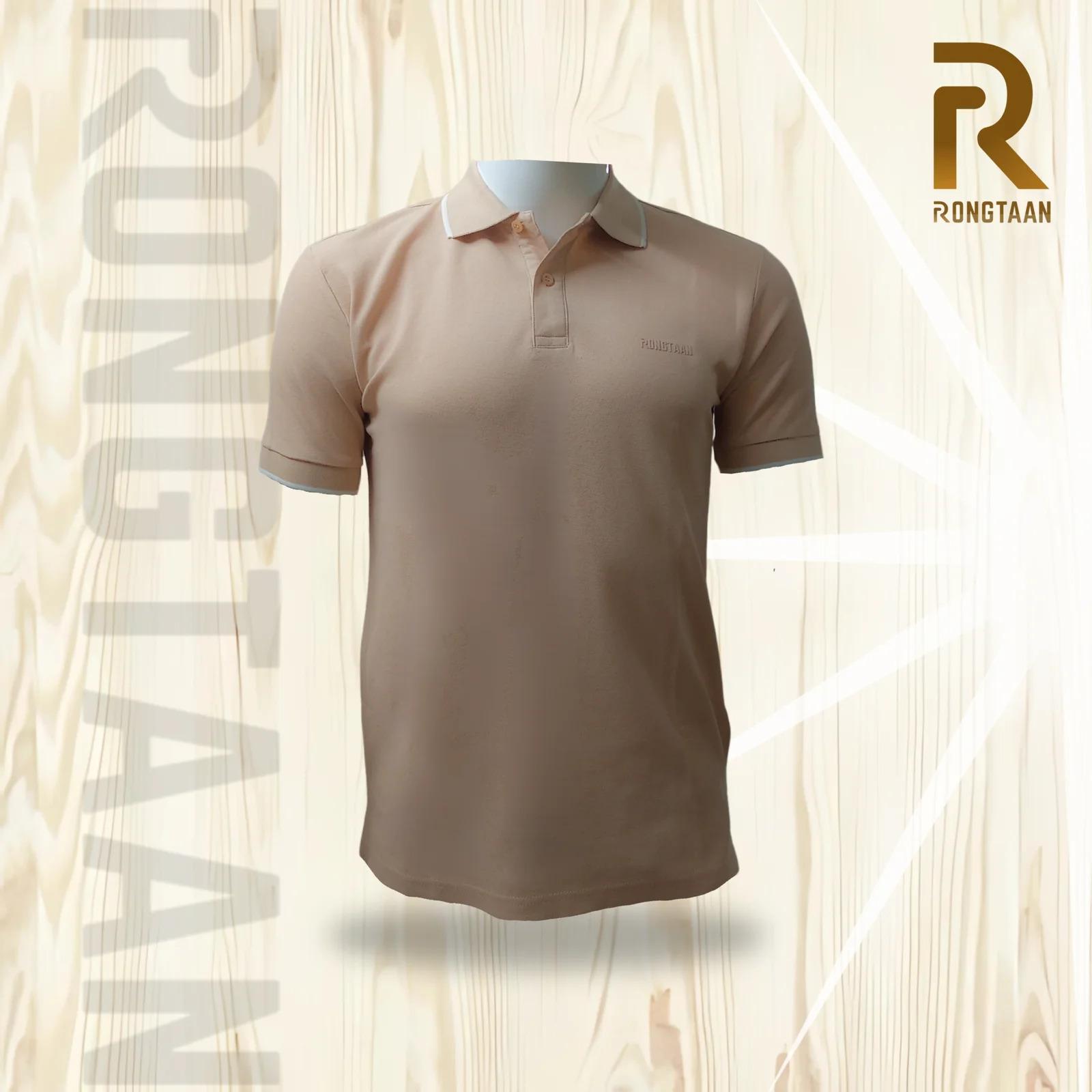 Combo Double Pique Screen Print 100% Cotton Knit Polo-Shirt For Men (Combo 1)